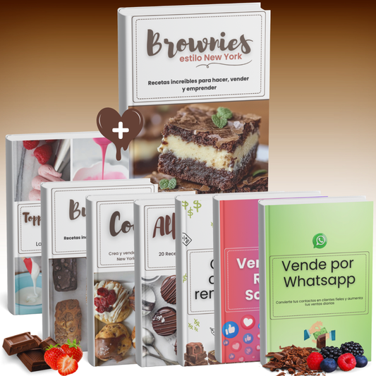 Brownies New York que venden + 7 Bonos